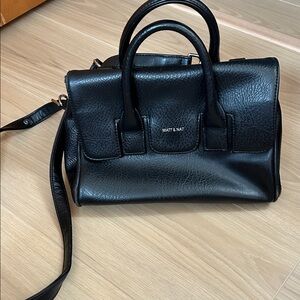 Matt & Nat Black Satchel Bag
